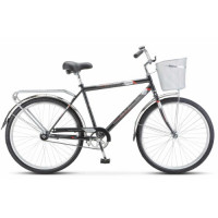 Велосипед Stels Navigator-200 С 26" Z010 темно-серый рама: 19" (2023)