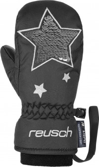 Варежки горнолыжные Reusch Halley R-Tex XT Mitten Black/Silver (2022)