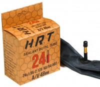 Велокамера 24" H.R.T. SEALANT BUTYL TUBE авто ниппель AV48мм 1.95-2.125 50/54-507 (00-009908)