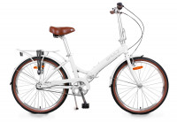 Велосипед Shulz Krabi Coaster 24" белый (2021)