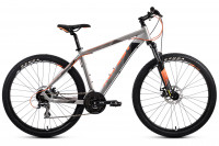 Велосипед Aspect Legend 27.5 серо-оранжевый Рама: 20" (2021)