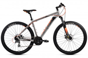 Велосипед Aspect Legend 27.5 серо-оранжевый Рама: 20&quot; (2021) 