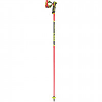 Горнолыжные палки Leki Venom SL 3D bright red/black/neonyellow 652676921