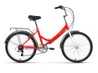 Велосипед Forward Valencia 24 2.0 красный/белый 16" (2022)