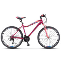 Велосипед Stels Miss-5000 V 26" K010 Вишнёвый/Розовый (2021)