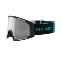 Маска Head Neves Pro 5K Race + SpareLens black/blue WCR/chrome/RD