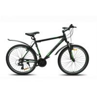 Велосипед Stels Navigator-620 V 26" K010 черный/матовый рама: 14" (2023)