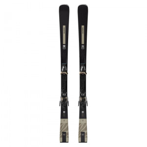 Горные лыжи Salomon S/Max N°10 black/light bronze metallic + крепления M10 GW L80 black (2025) 