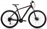 Велосипед Aspect Air Pro 27.5 черно-красный рама: 16" (2022)
