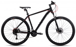 Велосипед Aspect Air Pro 27.5 черно-красный рама: 16&quot; (2022) 