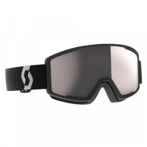 Маска Scott Factor Pro Goggle mineral black/white/enhancer silver chrome 