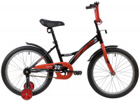 Велосипед Novatrack Strike 20" черный-красный (2020)