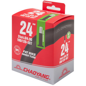 Велокамера Chao Yang 24&quot;x4.0&quot; AV (Schrader) 33 мм (Fat Bike) 650065 