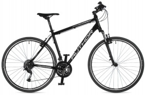 Велосипед Author Classic 28" черный/белый рама: 18" (2025) 