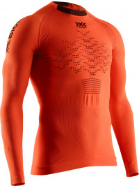 Термофутболка X-Bionic The Trick 4.0 Run Lg Sl Men trick orange/black