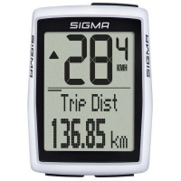 Велокомпьютер Sigma BC 12.0 WR 4-012210 12 функций, проводной, белый