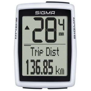 Велокомпьютер Sigma BC 12.0 WR 4-012210 12 функций, проводной, белый 