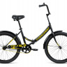 Велосипед Forward Valencia 24 X черный/золотой (2021) - Велосипед Forward Valencia 24 X черный/золотой (2021)