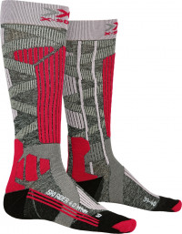 Носки X-Socks Ski Rider 4.0 Women G233 stone grey melange/pink