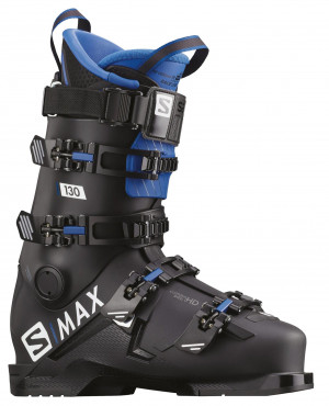 Горнолыжные ботинки Salomon S/MAX 130 jet black/race blue (2020) 