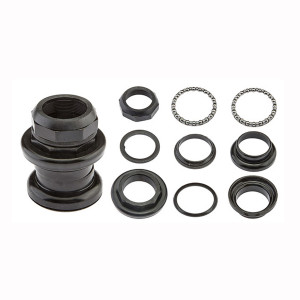 Детали рулевой колонки 1-1/8&quot; резьбовая FEIMIN FP-H803 стальная черная 