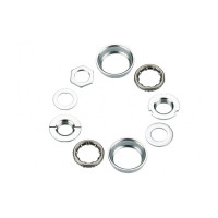 Каретка/чашки Neco 6-180925 BMX B888 левая чашка 3/4", правая 13/16", 2а подш. 5/16"x7
