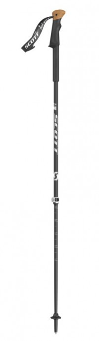 Палки горнолыжные Scott Cascade 2-part Foam black 100-125, 115-140 (2020)