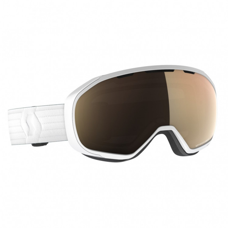Маска Scott Fix white фильтр light sensitive bronze chrome купить со ...