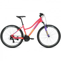 Велосипед Forward Jade 27.5 1.0 FR розовый/желтый 16.5" (2023)