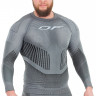 Термофутболка Dragonfly DF 3DThermo grey с длинным рукавом - Термофутболка Dragonfly DF 3DThermo grey с длинным рукавом