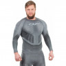 Термофутболка Dragonfly DF 3DThermo grey с длинным рукавом - Термофутболка Dragonfly DF 3DThermo grey с длинным рукавом