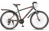 Велосипед Stels Navigator-620 V 26" K010 серый/матовый рама: 17" (2023)