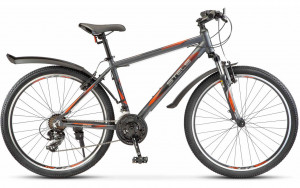 Велосипед Stels Navigator-620 V 26&quot; K010 серый/матовый рама: 17&quot; (2023) 