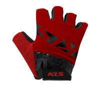 Перчатки KLS LASH RED S, лёгкие и прочные, ладонь из синтетической кожи с гелевыми вставками