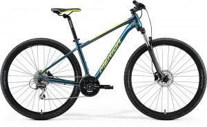 Велосипед Merida Big.Nine 20-3x 29 Teal-Blue/Lime Рама: S (14.5&quot;) (2022) 