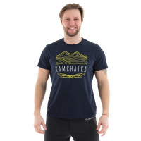 Футболка Dragonfly с принтом Kamchatka цвет синий (M)