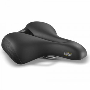 Седло Selle Royal Ellipse комфорт (Relaxed) 251x224 мм черное 