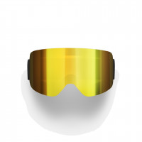 Маска горнолыжная WhiteLab Team One Gold