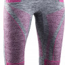 Термобрюки X-Bionic Energy Accumulator 4.0 Melange 3/4 Women grey melange/pink G144 - Термобрюки X-Bionic Energy Accumulator 4.0 Melange 3/4 Women grey melange/pink G144