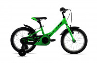 Велосипед Dewolf Ridly JR 16 16"  neon green/black/neon green Рама: OS (2022)