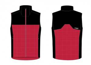 Жилет Vist EDGE CROSS VEST JUNIOR TRUED RED-BLACK (2023) 