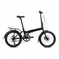 Велосипед Aspect Borneo 8 20" черный (2024)