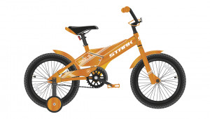Велосипед Stark Tanuki 18 Boy оранжевый/белый (2022) 