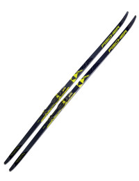 Беговые лыжи Fischer Speedmax Classic Nowax IFP (черный/желтый)