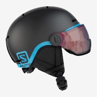 Шлем Salomon GROM VISOR Black (2020)