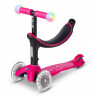 Самокат Micro Mini 2Grow Deluxe Magic LED розовый (MMD359) - Самокат Micro Mini 2Grow Deluxe Magic LED розовый (MMD359)