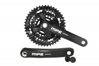 Система PROWHEEL MPE-401*175mm, (44/32/22) AL-6061-T6, CHAINLINE:50, под квадрат-124,5, черный (2022)