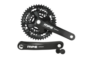 Система PROWHEEL MPE-401*175mm, (44/32/22) AL-6061-T6, CHAINLINE:50, под квадрат-124,5, черный (2022) 