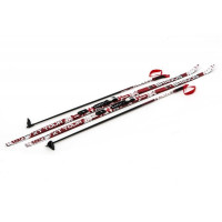 Комплект беговых лыж Brados NNN (STC) - 200 Wax XT Tour Red
