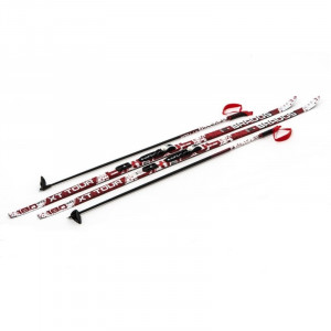 Комплект беговых лыж Brados NNN (STC) - 200 Wax XT Tour Red 